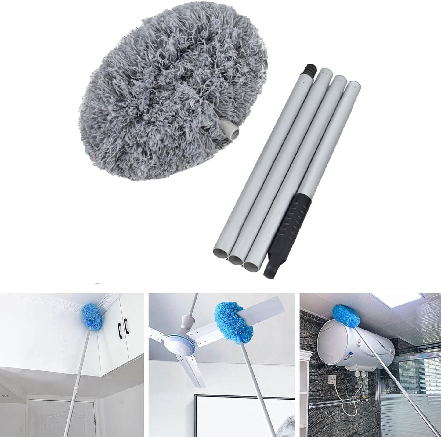 Washable Ceiling Fan Cleaner Duster – Easy & Efficient Cleaning Tool