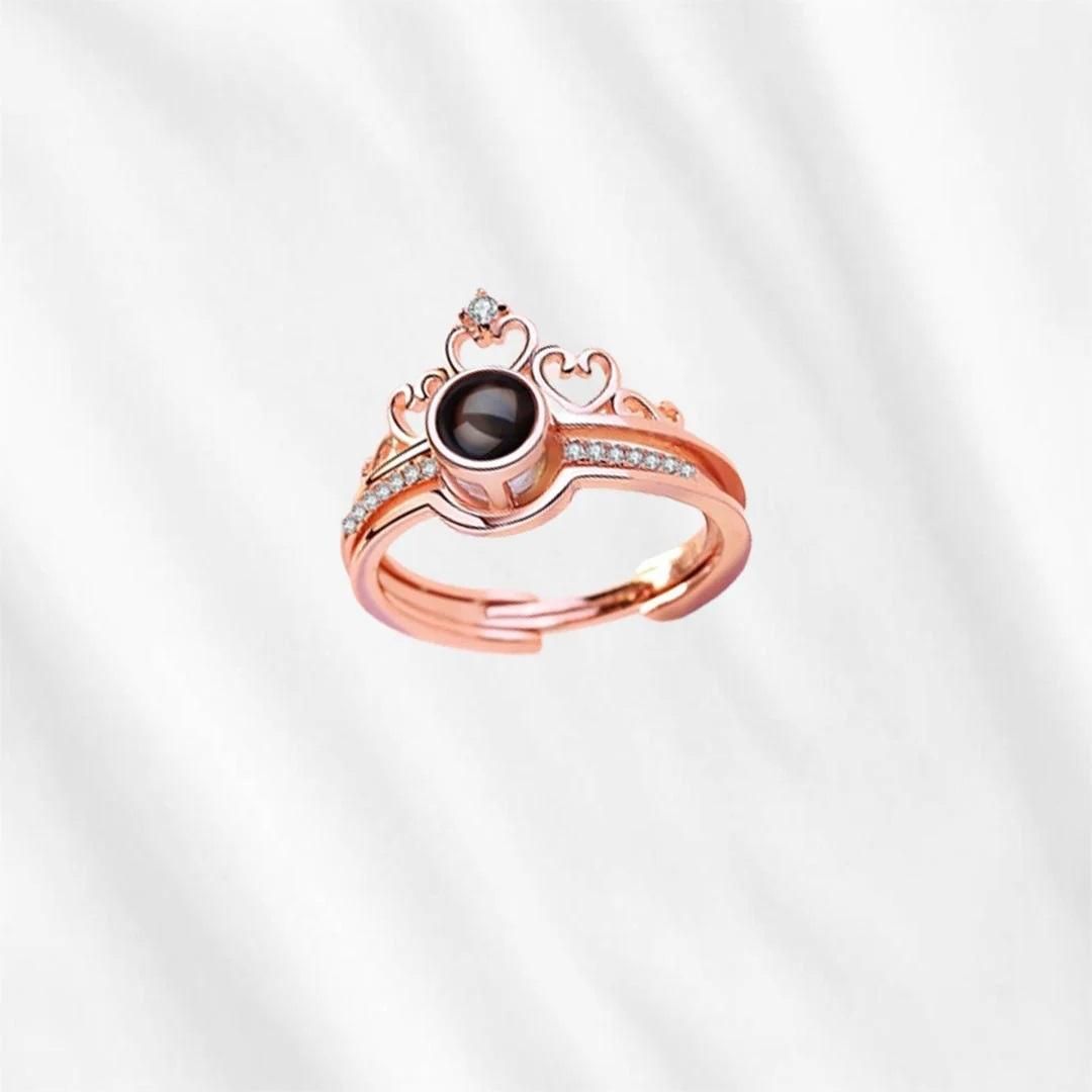 "I Love You" in 100 Languages Adjustable Ring (Assorted Color)