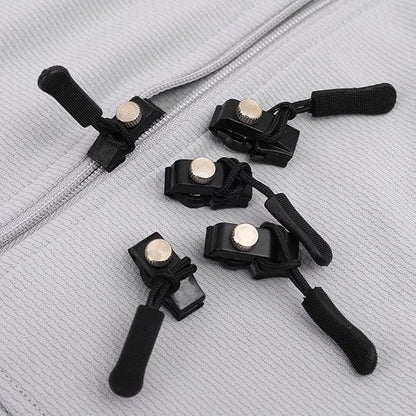 Portable Universal Detachable Zipper Slider – 3 Sizes (Small, Medium, Large) – Black