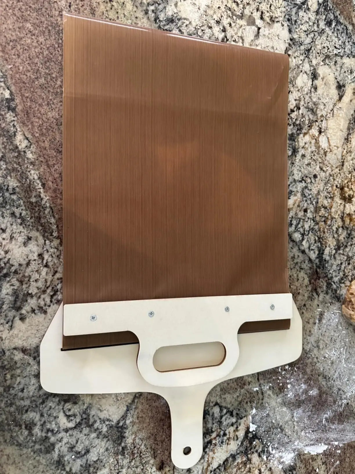 Premium Wooden Pizza Paddle – Smooth Handle for Easy Pizza Transfer