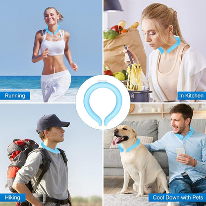 Reusable Neck Cooling Wrap Tube – Stay Cool Anytime, Anywhere!