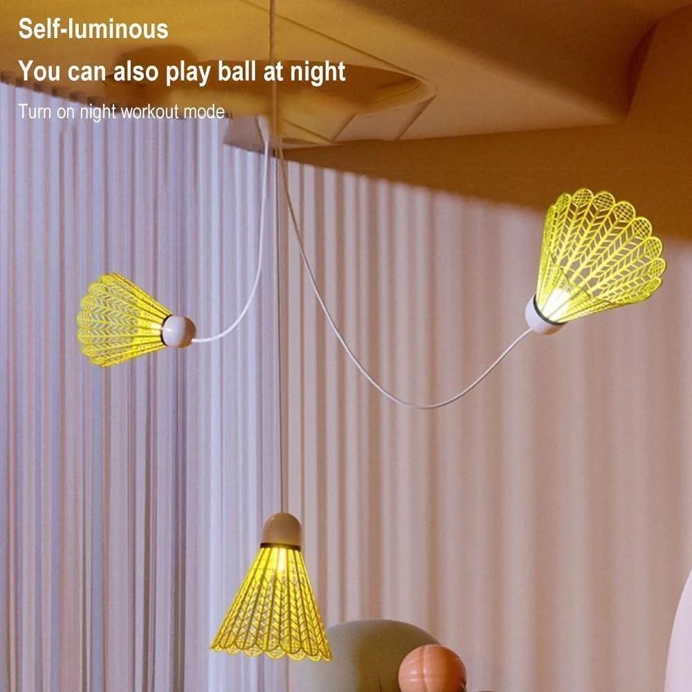 3PCS LED Badminton Training Set – Play Anytime, Anywhere