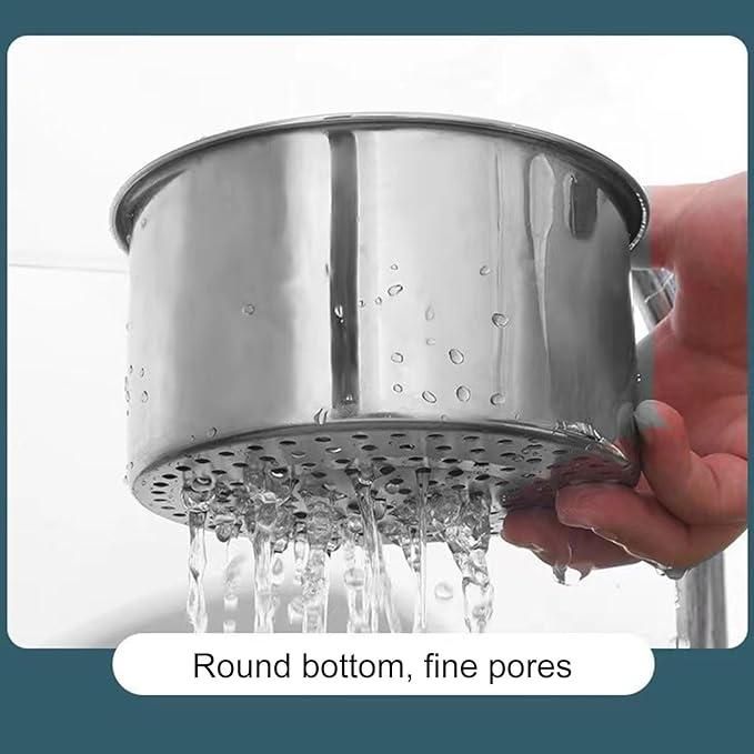 Stainless Steel Swan Drain Basket – Elegant & Efficient Kitchen Essential 🦢✨