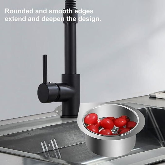 Stainless Steel Swan Drain Basket – Elegant & Efficient Kitchen Essential 🦢✨
