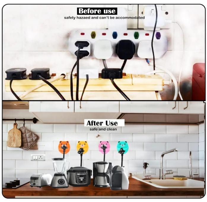 Hanging Adhesive Kitchen Hooks – Strong, Durable & Easy to Use (Pack of 8)
