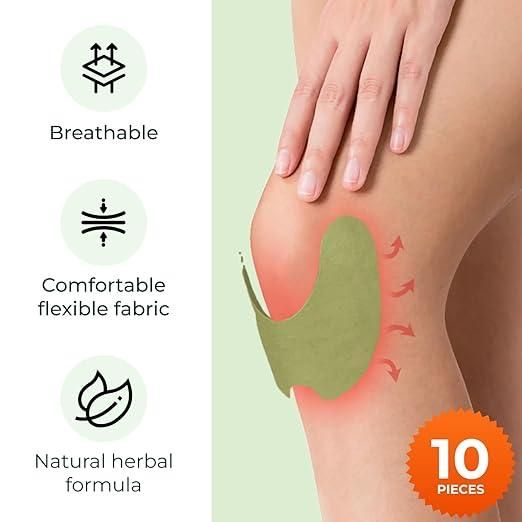 Knee Patches – Pack of 10 | Fast & Effective Pain Relief