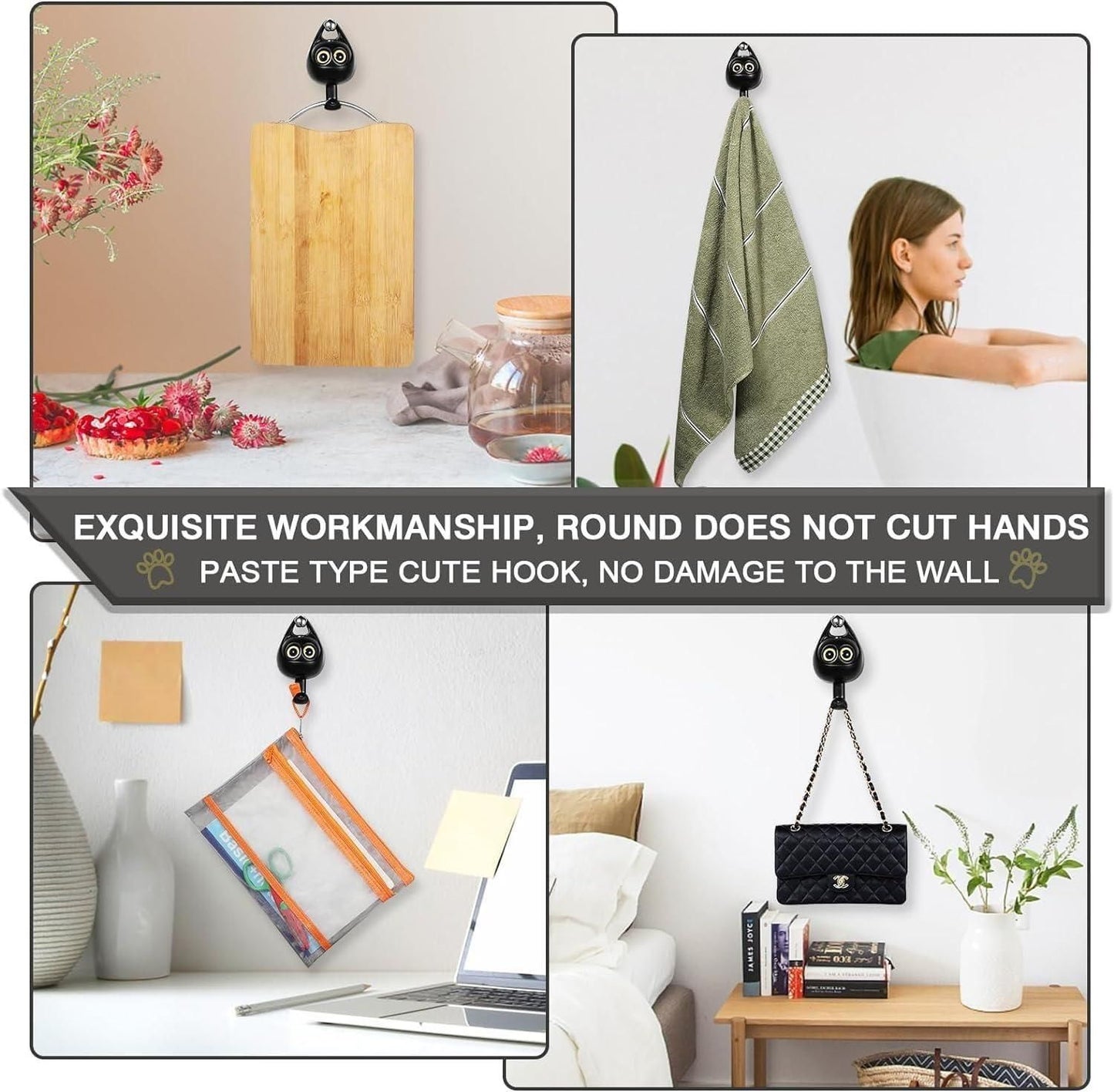 Hook Wall Hangers – Cute & Functional Key Hooks for Your Home