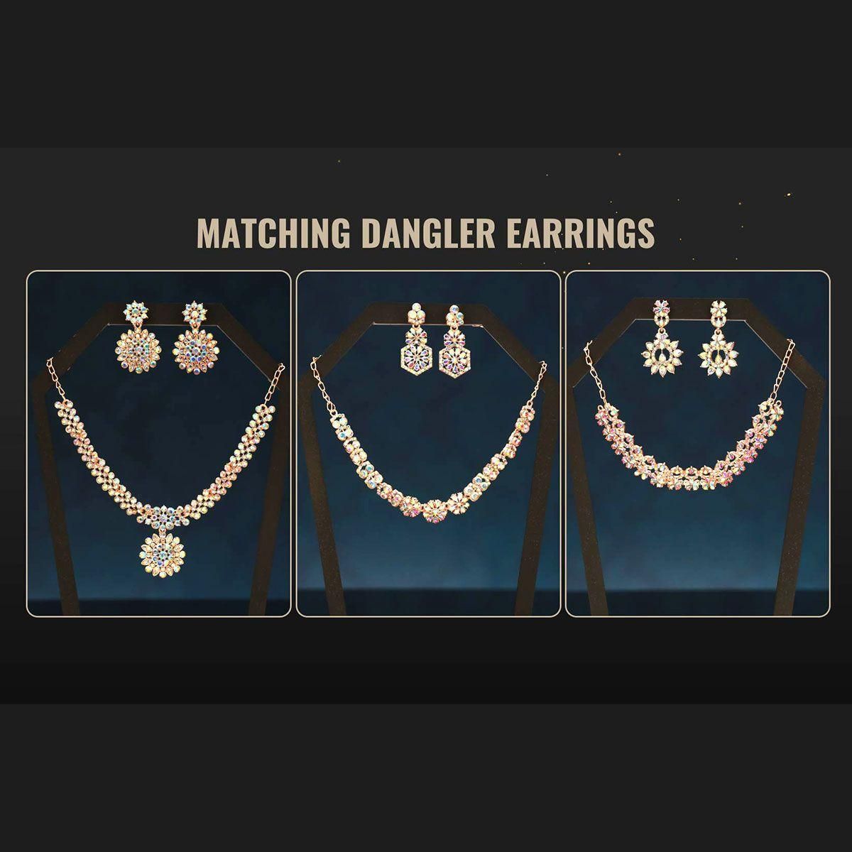 Austrian Diamond Jewelry Set – Radiate Elegance (Set of 3)