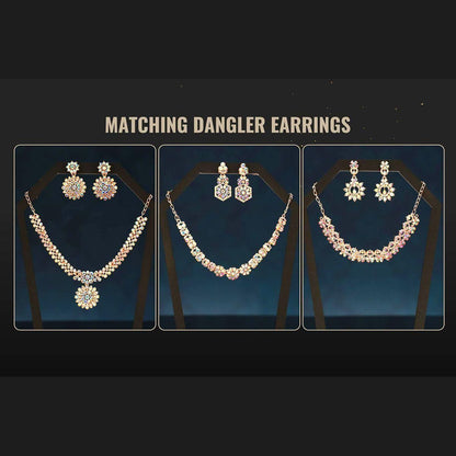Austrian Diamond Jewelry Set – Radiate Elegance (Set of 3)