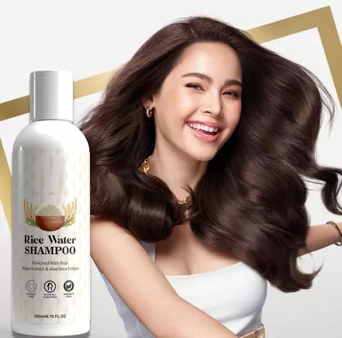Rice Water Hair Shampoo – Paraben & Sulphate Free