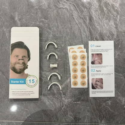 Breathing Nasal Strip Starter Kit – Breathe Easier, Sleep Better