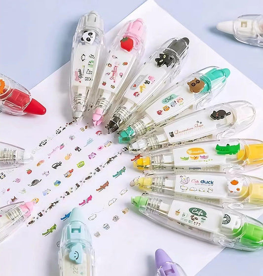 Decoration Tape – Cute Novelty Sticker Pen Machine (Pack of 2)