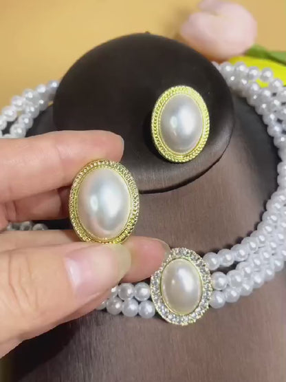 Classic Artificial Pearl Necklace